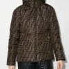 Fendi reversible FF-embossed ski jacket