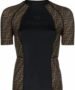 Fendi FF-motif performance T-shirt