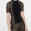 Fendi FF-motif performance T-shirt