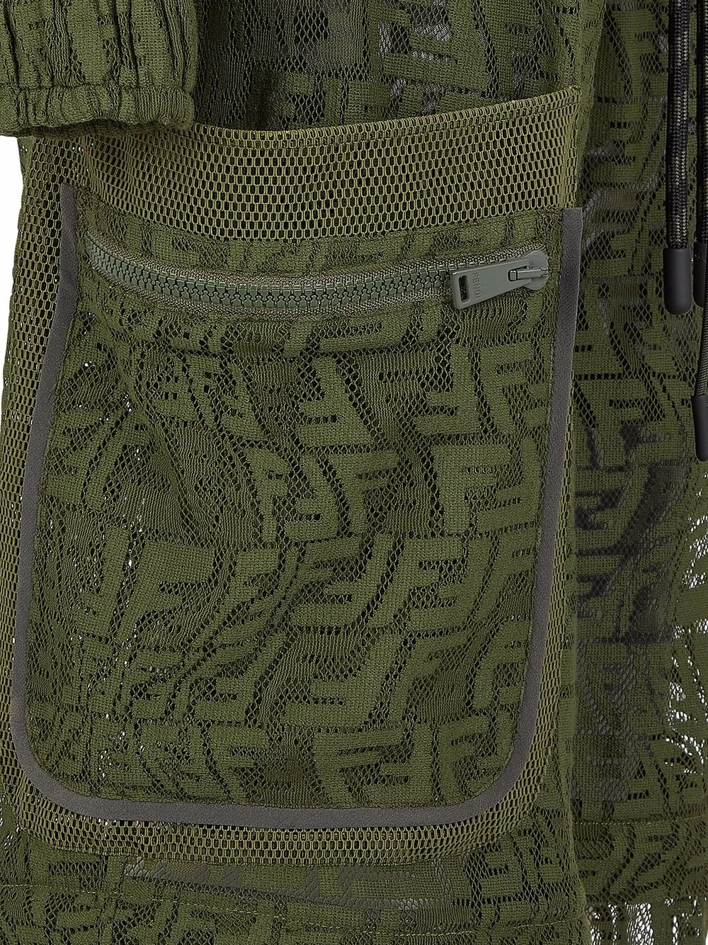 Brand new β Fendi FF logo utility jumpsuit full length of women π 5 Fendi FF-logo utility jumpsuit