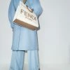 Fendi shearling Sunshine tote bag