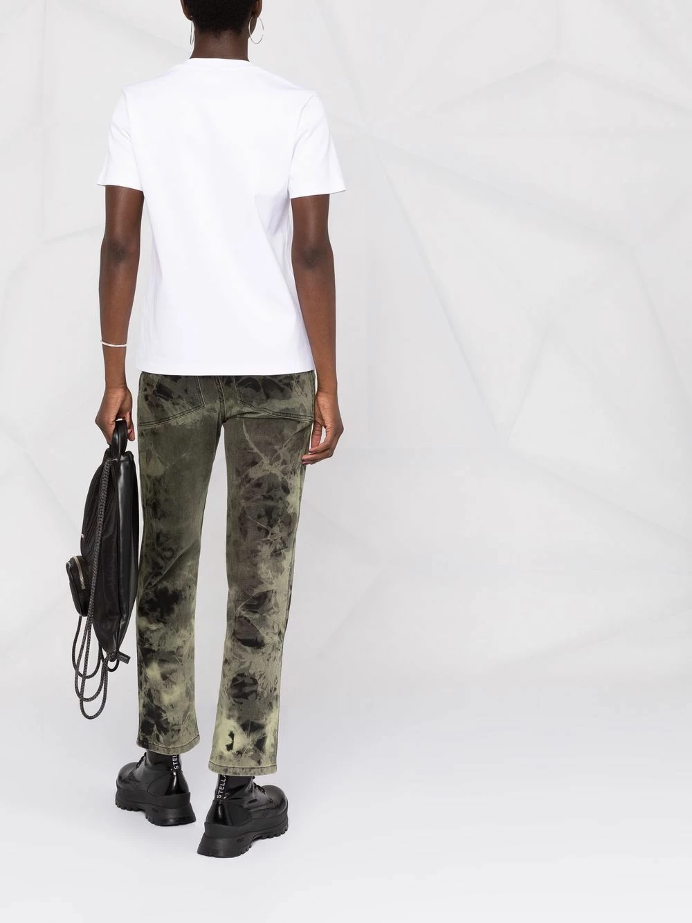 Top 10 π€© Fendi Logo embroidered short sleeve T π shirt t-shirts & jersey π shirts of women βοΈ 6 Fendi logo-embroidered short-sleeve T-shirt