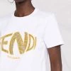 Top 10 π€© Fendi Logo embroidered short sleeve T π shirt t-shirts & jersey π shirts of women βοΈ 10 Fendi logo-embroidered short-sleeve T-shirt
