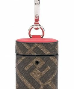 Fendi FF print AirPods case