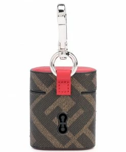 Fendi FF print AirPods case