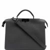 Fendi twist-lock briefcase