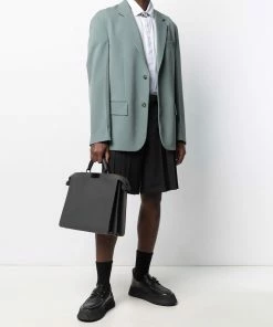 Fendi twist-lock briefcase