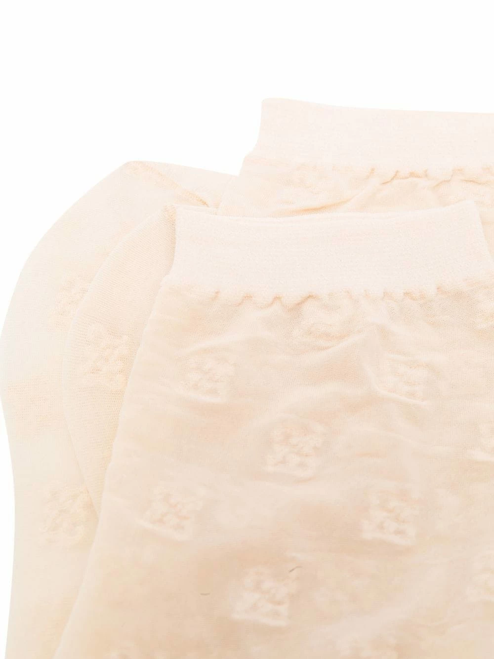 Discount π― Fendi Karligraphy embroidered mesh 𧦠socks of women π 4 Fendi Karligraphy-embroidered mesh socks