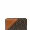 Fendi FF-logo zip-around wallet