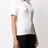 Fendi textured-finish short-sleeve polo shirt
