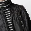 Fendi removable-sleeves bomber jacket