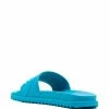 Fendi FF motif rubber slides
