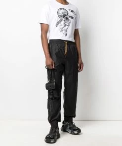 Fendi drawstring-fastening track pants