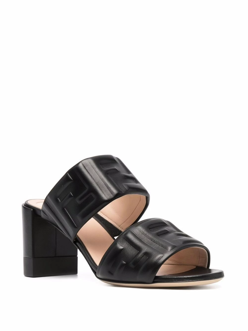 Cheapest π Fendi FF embossed logo π©΄ sandals of women 𧨠4 Fendi FF embossed logo sandals