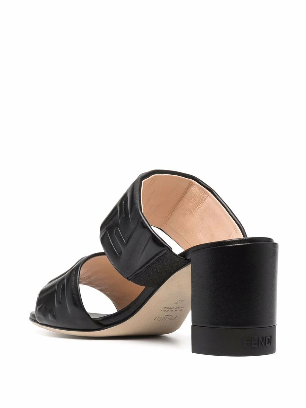 Cheapest π Fendi FF embossed logo π©΄ sandals of women 𧨠5 Fendi FF embossed logo sandals