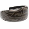 Budget π― Fendi FF Fish Eye print padded headband hair accessories of women β€οΈ 7 Fendi FF-Fish Eye print padded headband