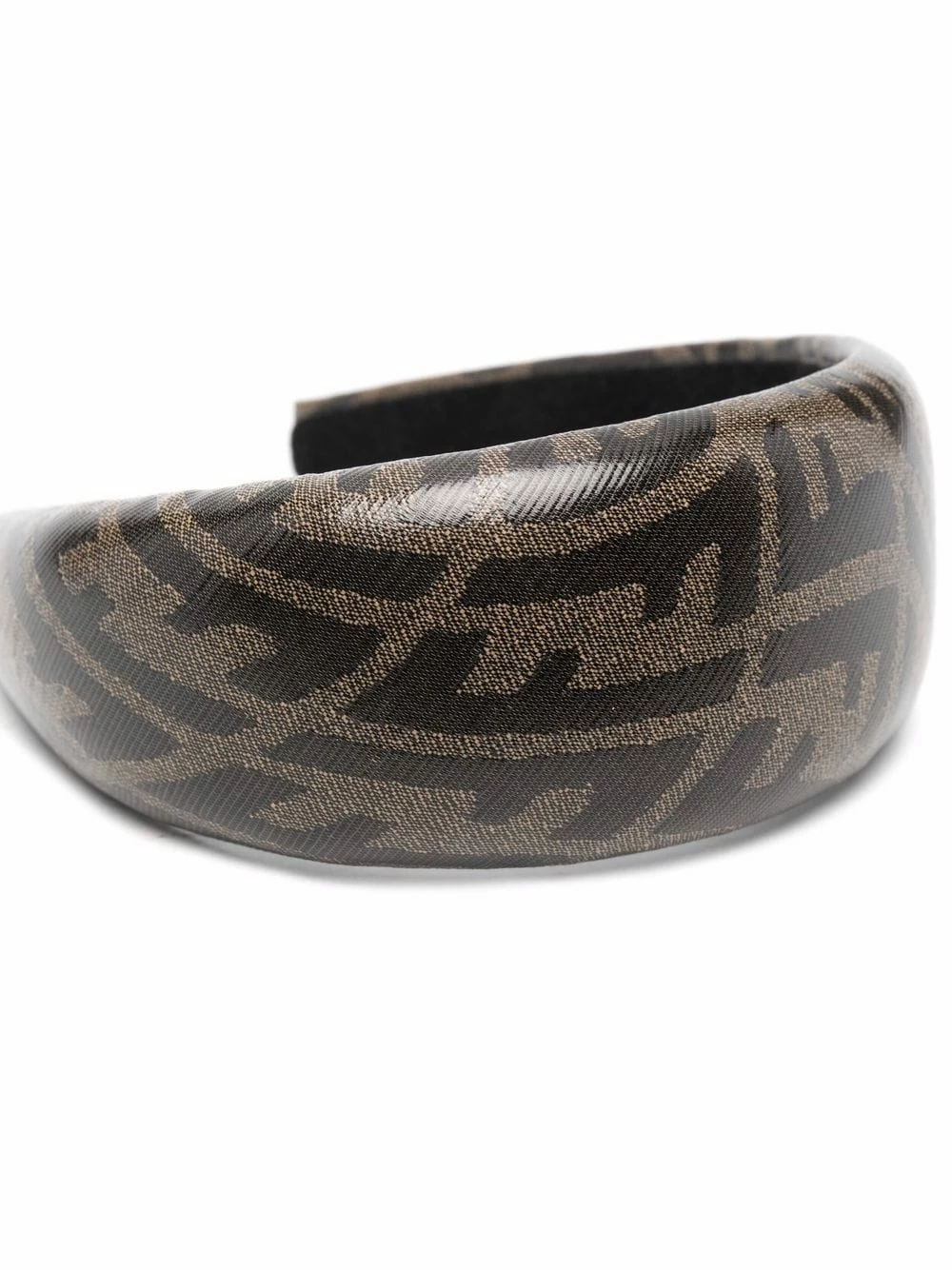 Budget π― Fendi FF Fish Eye print padded headband hair accessories of women β€οΈ 5 Fendi FF-Fish Eye print padded headband
