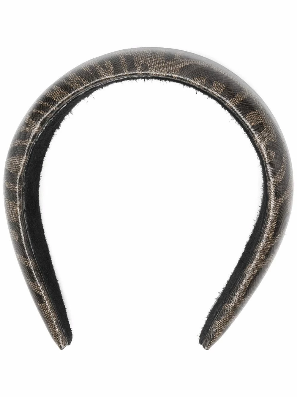 Budget π― Fendi FF Fish Eye print padded headband hair accessories of women β€οΈ 3 Fendi FF-Fish Eye print padded headband