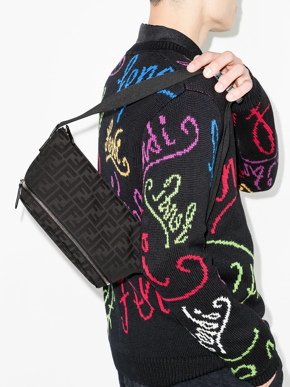 Best reviews of π Fendi FF logo motif zip detail crossbody bag shoulder bags of men β 4 Fendi FF logo-motif zip-detail crossbody bag