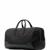 Deals π Fendi FF logo print holdall shoulder bags of men 𧨠9 Fendi FF-logo print holdall