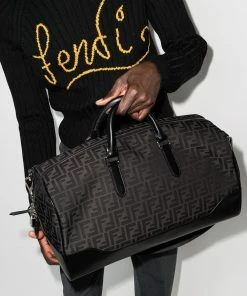 Fendi FF-logo print holdall