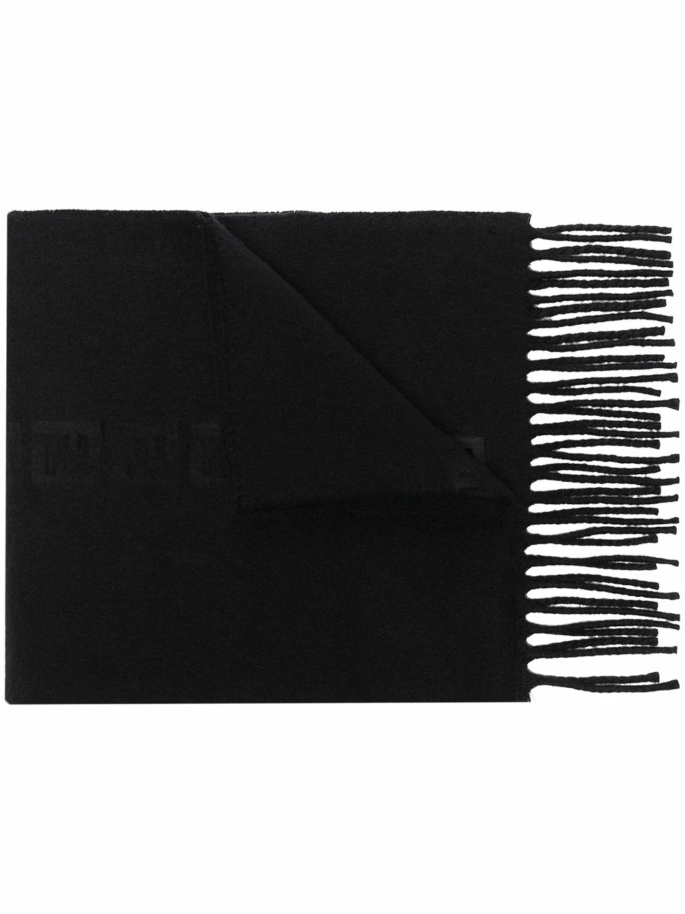 Hot Sale βοΈ Fendi FF motif fringed scarf scarves of men π₯ 3 Fendi FF motif fringed scarf