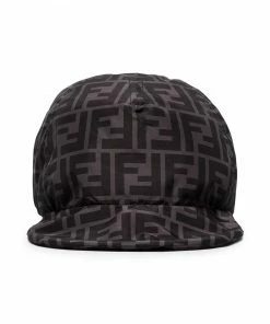 Fendi Zucca-monogram baseball cap