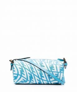 Fendi FF Vertigo-print mini bag