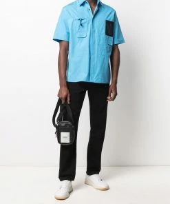 Fendi multiple-pocket short-sleeve shirt