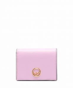 Fendi F logo-plaque wallet