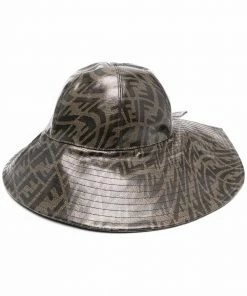 Fendi monogram-print hat