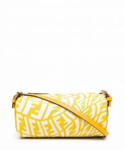 Fendi FF Vertigo-print mini bag