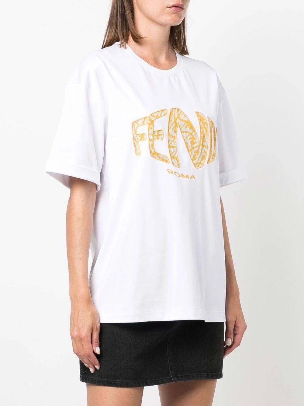 Cheapest βοΈ Fendi Fish Eye logo T π shirt t-shirts & jersey π shirts of women β 5 Fendi Fish-Eye logo T-shirt
