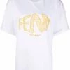 Fendi Fish-Eye logo T-shirt