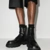 Fendi FF-motif leather ankle boots