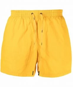 Fendi logo-tape detail track shorts