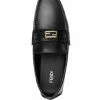 Fendi FF plaque driving shoes
