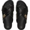 Cheapest π Fendi FF plaque leather π©΄ sandals of men π 9 Fendi FF-plaque leather sandals