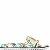 Fendi FF Vertigo print slides