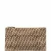 Fendi medium FF-motif flat pouch