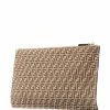 Fendi medium FF-motif flat pouch