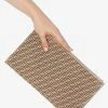 Fendi medium FF-motif flat pouch