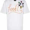 Fendi x Noel Fielding logo-embroidered T-shirt