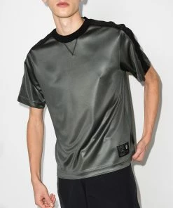 Fendi logo-panel T-shirt