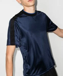 Fendi logo-trim T-shirt