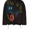 Fendi scribble-print puffer jacket