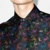Fendi x Noel Fielding logo-print short-sleeve shirt