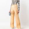 Fendi high-waisted dyed trousers