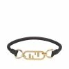 Fendi O'Lock leather choker