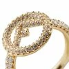 Best reviews of π F is Fendi crystal embellished ring rings of women π 4 Fendi F is Fendi crystal embellished ring